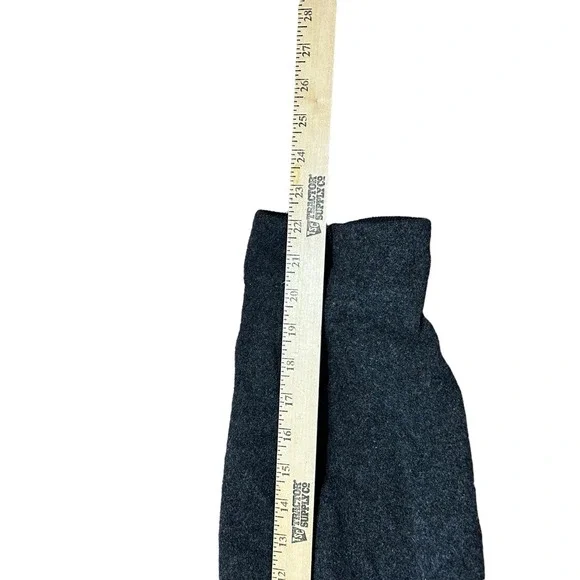 Woolrich Coat Men 2XL Wool Jacket Gray Full Zip Suede Leather Collar Quilt Lined
